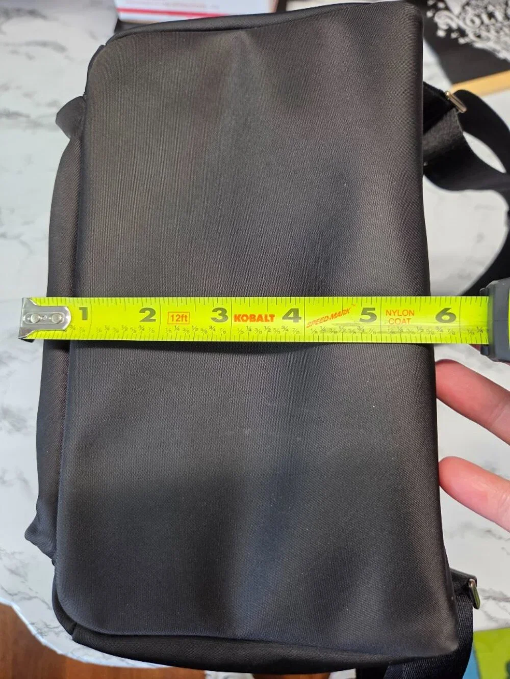 Kate Spade Black Chelsea Medium Nylon Backpack Adjustable Straps Zip Pockets